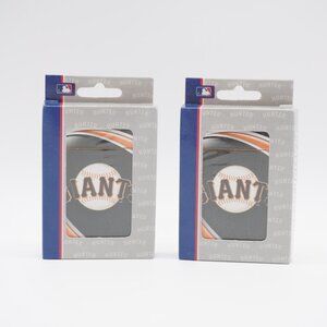2 Sealed Playing Card Decks  San Francisco Giants